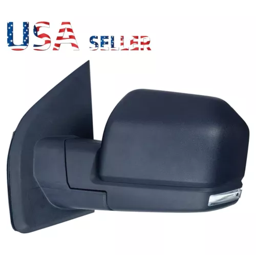 2015-2020 Ford F-150 Driver Left Side Mirror with Turn Signal Lamp Heated Glass