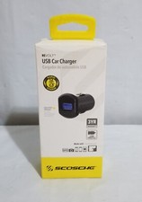 Scosche Revolt - USB Car Charger - 12W New in Box