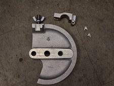 Parker 420/424 Lakeland Bender 1-1/4" Tube Radius Block Shoe, 4" Radius *As-is*