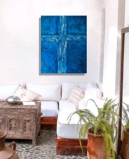 Mark Little,original,painting on canvas  60”x48” Acrylic, Abstract, POP Art,