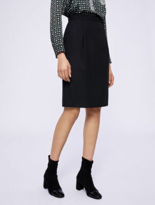 NWT Marella CAPRI Pencil Skirt Knee Length Blue Size 6
