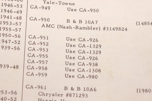 Rebuilt 1941-54 Chrysler Dodge DeSoto Clutch Pressure Plate Borg 9A7 CA-952 - Picture 5 of 6