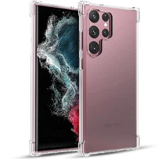 For Samsung Galaxy S23 Ultra/S23 Fe/Plus Case Phone Cover Shockproof+Screen Glas