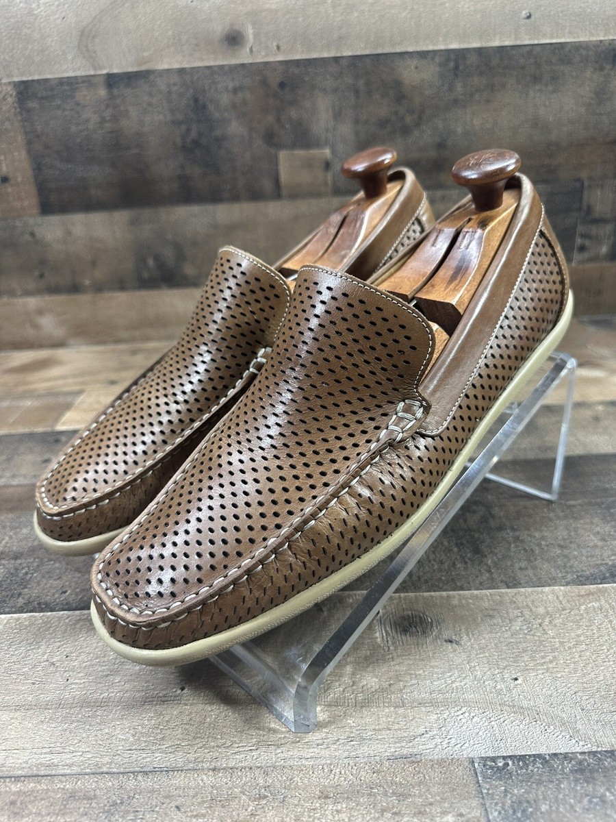1901 Mens Vented loafers Brown casual shoes size 11 M | eBay display picture 1