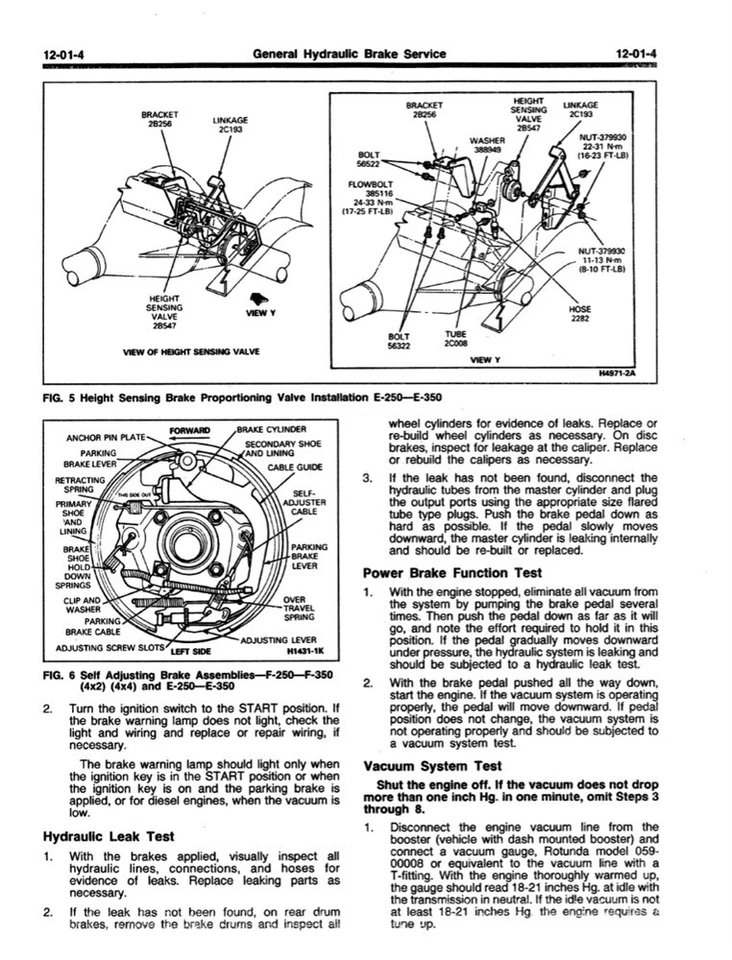 Camión Ford Bronco Econoline 1989 taller reparación manual motor transmisión equipo original Foto 4 de 4