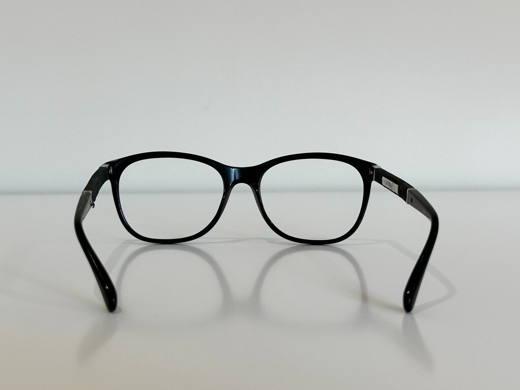 Chanel 3199 c.501 Square Black Eyeglasses Optical Frame 55