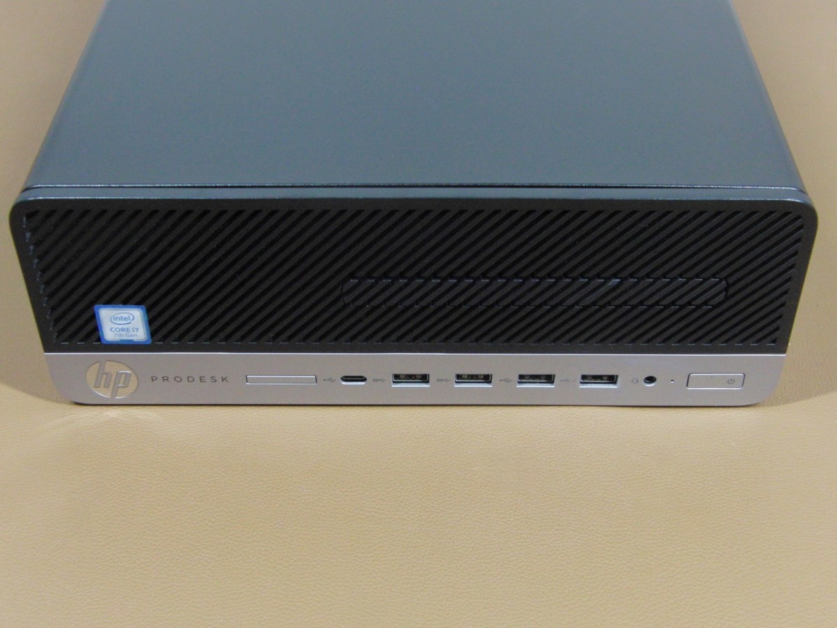 HP ProDesk 600 G3 i7-7700 3.6GHz 256GB NVMe SSD / 1TB HDD 16GB W10
