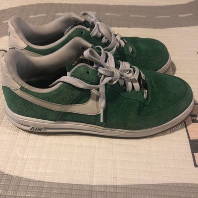 Nike Lunar Force 1  14 Green Suede