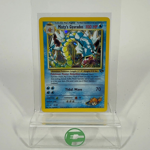 Pokémon TCG Gym Challenge Misty's Gyarados 13/132 Holo ENG LP
