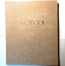 Sketch Book- 11x9-Leatherette Cover - FAST SHIPPING!!!