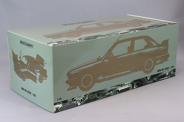 Minichamps 180020307 1/18 BMW M3 E30 1987 WHITE Diecast