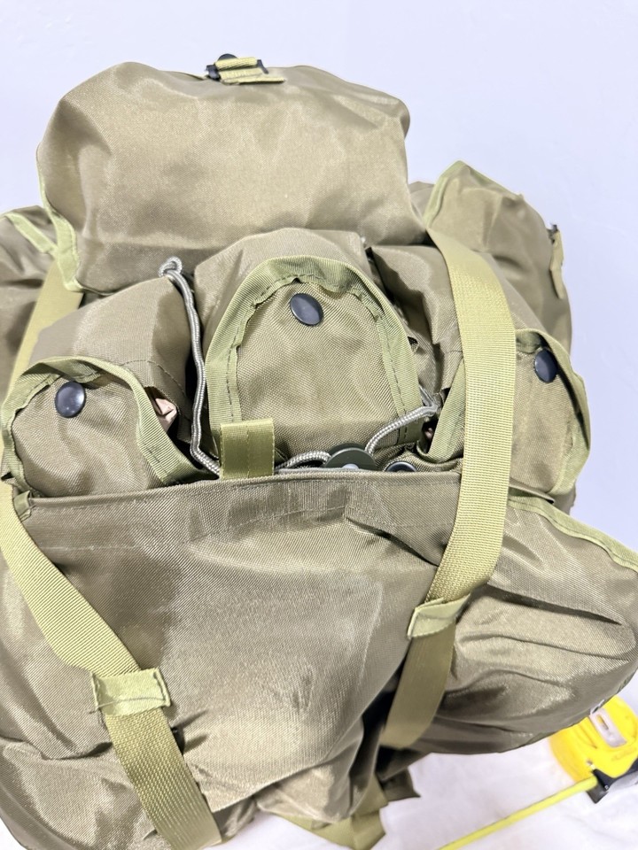 Alice Ruck Army Military Spec Large ALICE Rucksack Backpack Olive Green Tactical Field ...
