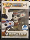 Funko Pop!  One Piece - Samurai Brook - Funko (Exclusive) #1129 W/ Protector