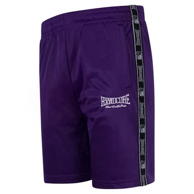 100% HARDCORE Herren Shorts  Essential  | Lila |  Gabber Training