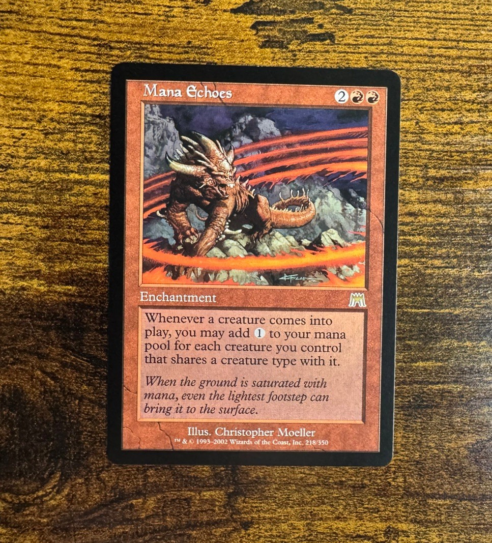 Mana Echoes Onslaught Magic the Gathering MTG