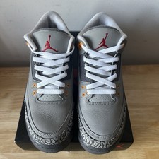 Size 7Y/8.5W - Jordan 3 Retro Cool Grey 2021 398614-012 Sz 7Y Pre Owned