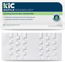 Kicteam - ® Cleaning Cards for Bill Validators & Bill Acceptors (15 Cards) - Pre