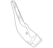 Genuine Honda Mud Flap 75800-TG7-C01