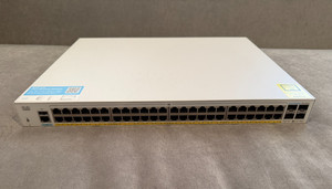 Cisco CBS350-48P-4X 48x GE RJ45 PoE & 4x 10G SFP+ Ports Managed Switch