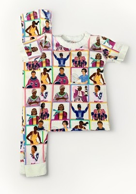 Piccolina: Black Women History Heroes Short Sleeve Long Johns Girls (6-7 years)