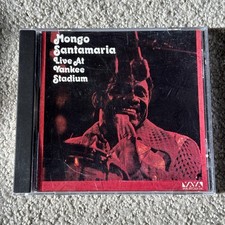 Mongo Santamaria Live at Yankee Stadium CD Vaya Records Luis Ortiz Justo Almario