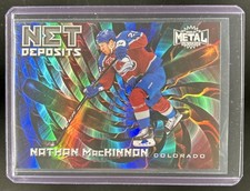 2020 Skybox Metal Universe Nathan MacKinnon Net Deposits #ND-11 Avalanche