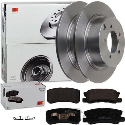 NK BREMSSCHEIBEN 302mm + BELÄGE HINTEN passend für MITSUBISHI OUTLANDER + ASX