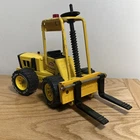 Vintage 1970s Tonka Fork Lift XR-101 Metal Toy Working (Paint wear)