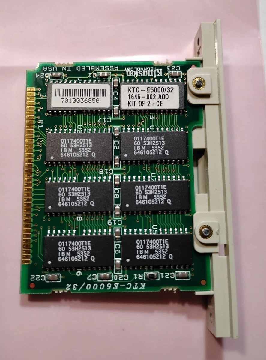 32 MB Capacity per Module FPM DRAM Computer 32 MB Total Capacity