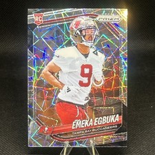 2025 Panini Prizm - Rookies Emeka Egbuka #351 Lazer Prizm (RC)