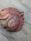 Cute Resin Squirrel  Flower Garden Yard Decorative Flat Back  Patio Stone   — photo 5