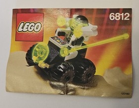 LEGO 1991 SPACE BLACKTRON GRID TREKKOR SET 6812 COMPLETE WITH INSTRUCTIONS