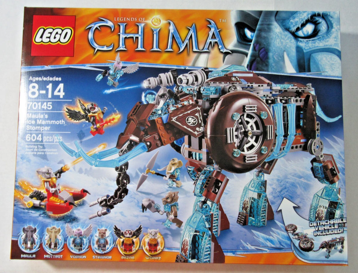 Buy LEGO LEGENDS OF CHIMA: Maula's Ice Mammoth Stomper (70145