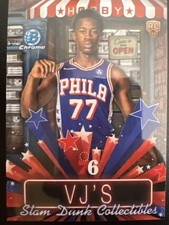 2025-26 Bowman - VJ Edgecombe Slam Dunk Collectibles Insert (RC) Sixers