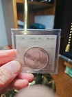 1956 ICCS MS-60 Canada Silver Dollar