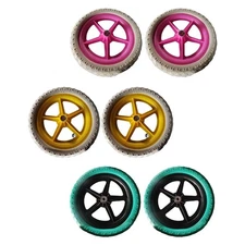 1 Pair Balance Bike Replacement Wheels Lightweight Outdoors Sports Bicycling