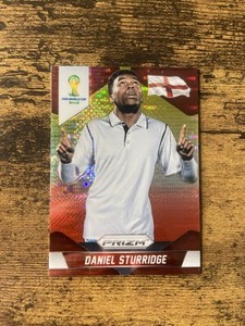 2014 Panini Prizm World Cup Yellow & Red Pulsar Prizm Daniel Sturridge #140