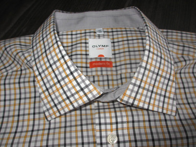 Olymp LUXOR Hemd Gr. 48 / 19 (XXL/3XL)  modern fit  Bügelfrei! neuwertig!