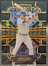 Zach DeLoach 2024 Panini Select Baseball Concourse #98 Black Finite 1/1