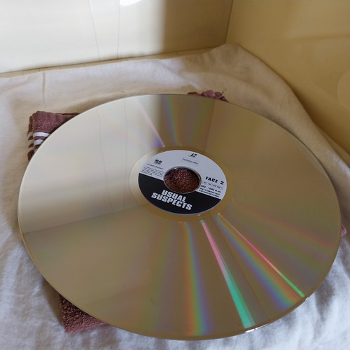 Usual Suspects Laserdisc Laser Disc LD Film PAL rare en VOSTF Bon Etat - Photo 12/16