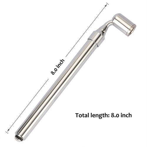 Measureman Calibro Pneumatici Camion Doppia Testa Foro Grande Resistente, 360° Girevole Chuc... - Foto 6 di 6