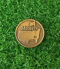 Masters At Augusta National 7/8  Golf Ball Marker    ClipHard To Find