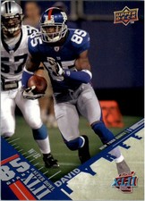 2008 Giants Upper Deck Super Bowl XLII #13 David Tyree - FB
