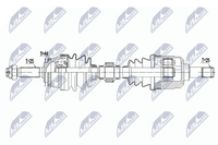 NTY NPW-HY-591 Antriebswelle Vorne Links FüR Hyundai