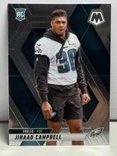 2025 Panini Mosaic Jihaad Campbell RC Rookie Eagles