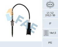 FAE Sensor Abgastemperatur 68069 M14X1,5 FüR Opel Corsa S07 Meriva S10 Astra P10