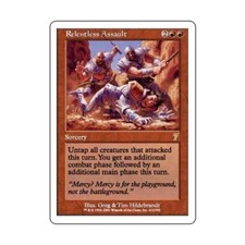 WotC MtG 7th Ed Relentless Assault (R) (Foil) EX+