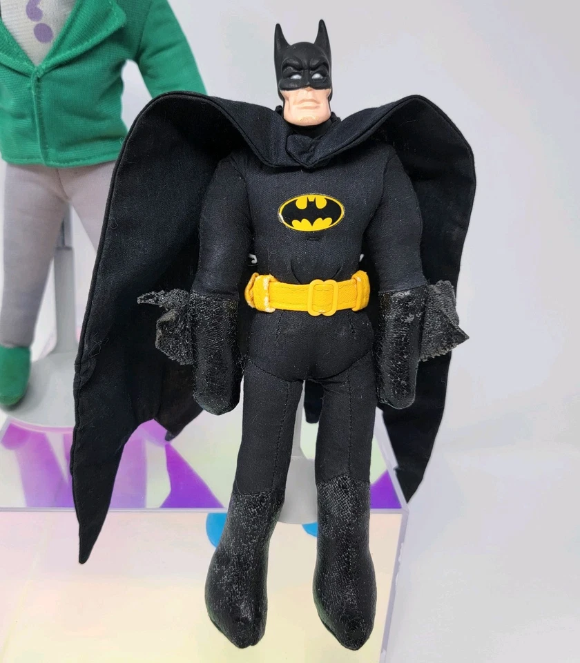 Muñecas Batman and the Riddler 1989 vintage DC Comics cuerpo suave Foto 2 de 4