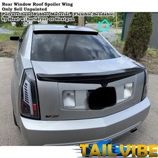 Tailvibe Rear Window Roof Spoiler Wing Fits Cadillac Cts-v Sedan 2004-2007 229v Tailvibe Rear Window Roof Spoiler Wing Fits Cadillac Cts-v Sedan 2004-2007 229v