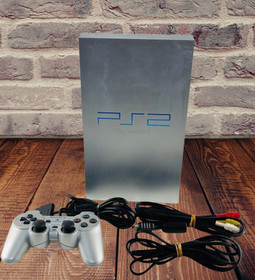 PlayStation 2 PS2 Silver SCPH-50000 TSS Toys "R" Us Limited Console Used Japan